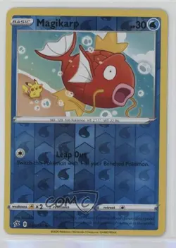 Magikarp Reverse Foil Pokemon Sword & Shield Rebel Clash #039 - Image 1