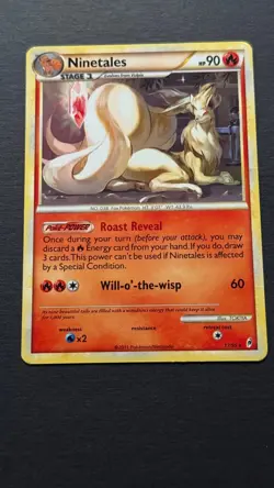 Pokemon TCG Ninetales Call of Legends 17/95 Non Holo Rare Theme Deck Exclusive - Image 1