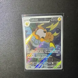 Pokemon TCG Raichu 211/193 IR Illustration Rare Paldea Evolved - Image 2