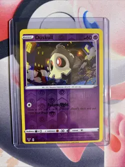 Duskull Reverse Holo Common - SWSH04: Vivid Voltage #069/185 Pokemon TCG MISCUT - Image 5