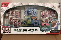 Pokemon TCG Scarlet & Violet 151 Blooming Waters Premium Collection Box-Sealed - Image 1
