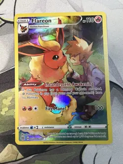 Pokemon - Flareon *Ultra Rare* Brilliant Stars TG01/TG30 - Image 3