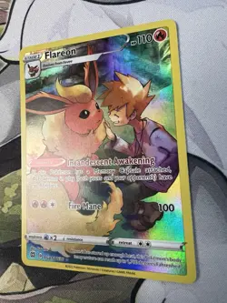 Pokemon - Flareon *Ultra Rare* Brilliant Stars TG01/TG30 - Image 5