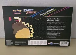 Pokemon TCG Sword & Shield Game Crown Zenith Pikachu VMAX Special Collection Box - Image 2