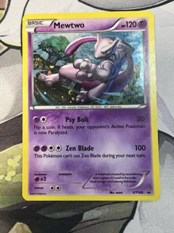 Mewtwo XY100 XY: Black Star Promos Pokemon TCG Promo - Image 3