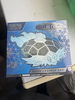 Pokemon Stellar Crown Elite Trainer Box Center Exclusive, Sealed - Image 1