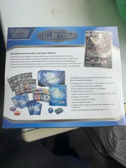 Pokemon Stellar Crown Elite Trainer Box Center Exclusive, Sealed - Image 2