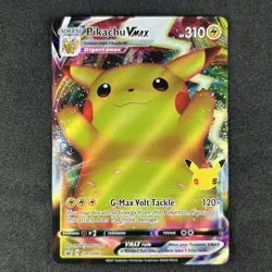 Pokemon Pikachu VMAX Celebrations Sword & Shield Promo #SWSH062 - Image 1