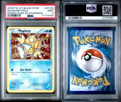 PSA 9 2016 POKEMON XY BLACK STAR PROMO SHINY MEGA GYARADOS #XY143 MAGIKARP-HOLO - Image 3