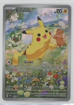 Pikachu (Paldea Adventure Chest) Holo Pokemon Scarlet & Violet Black Star Promo - Image 1