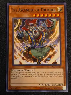 Yugioh The Ascended of Thunder Common COTD-EN036 NM - Image 1