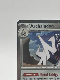 Archaludon Holo Exclusive Promo Card 107/142 Sv07: Stellar Crown Rare - Image 5