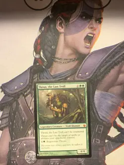 Thrun, the Last Troll #92 (LP) Mirrodin Besieged MBS Magic MTG - Image 1