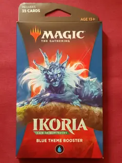 Magic The Gathering IKORIA LAIR OF BEHEMOTHS BLUE THEME BOOSTER PACK MTG - Image 1