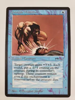 MTG Arabian Nights Unstable Mutation - Image 1