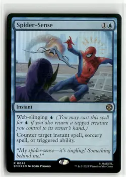 Spider-Sense FOIL - Spider-Man MTG NM - Image 1