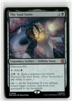 The Soul Stone FOIL - Spider-Man MTG NM - Image 1