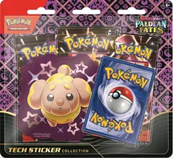 Pokemon TCG Paldean Fates Tech Sticker Collection Display of 12 SEALED CASE - Image 4