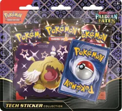 Pokemon TCG Paldean Fates Tech Sticker Collection Display of 12 SEALED CASE - Image 5