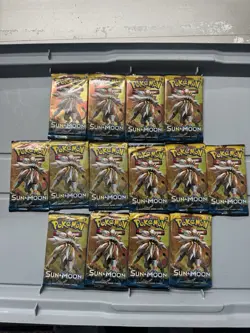 Pokemon Sun And Moon Base Set Booster Packs (60 Packs Total) - Image 2