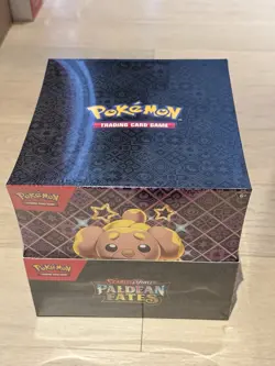 Pokemon TCG Paldean Fates Tech Sticker Collection Display of 12 SEALED - Image 1