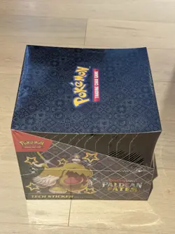 Pokemon TCG Paldean Fates Tech Sticker Collection Display of 12 SEALED - Image 4