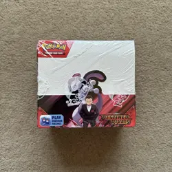 Pokemon TCG Destined Rivals Booster Box 36 Packs New Sealed - DAMAGED SHRINK - Image 1
