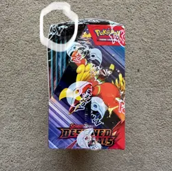 Pokemon TCG Destined Rivals Booster Box 36 Packs New Sealed - DAMAGED SHRINK - Image 2