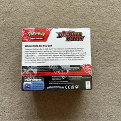 Pokemon TCG Destined Rivals Booster Box 36 Packs New Sealed - DAMAGED SHRINK - Image 4