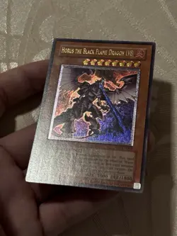 YuGiOh Horus the Black Flame Dragon LV8 - SOD-EN008 Ultimate Rare NM 🔥🐦‍🔥 - Image 5
