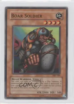 Boar Soldier Unlimited YuGiOh Magic Ruler Booster #MRL-089 2002 READ - Image 1