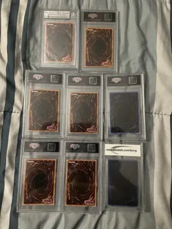 YugiOh Slabs Lot BGS DSG BCCG -Dark Magician Girl, Obelisk, Trial of Hell + More - Image 2