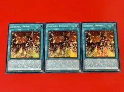 3x Synchro Rumble | AGOV-EN060 | Super Rares | NM | 1st Edition | YuGiOh! - Image 1