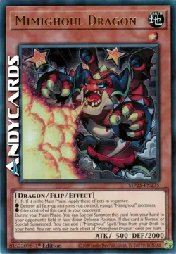 MIMIGHOUL DRAGON • (Mimighoul Drago) • Ultra R • MP25 EN235 • 1Ed • Yugioh! - Image 1