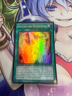 ONSLAUGHT OF THE FIRE KINGS GERMAN SUPER SDOK-EN022 DE022 NEAR MINT YUGIOH TCG - Image 1