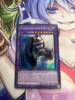 PLUNDER PATROLLSHIP GERMAN SECRET RARE ETCO-EN087 DE087 NEAR MINT YUGIOH TCG - Image 1