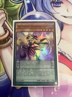 PERFORMAPAL SKULLCROBAT JOKER GERMAN OP01-EN007 DE007 NEAR MINT YUGIOH TCG - Image 1