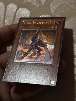 YuGiOh Mystic Swordsman LV2 SOD-EN011 Ultimate Rare Deep Stamp / NA ENHANCED - Image 4