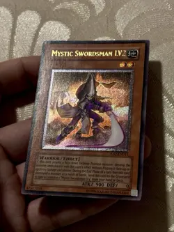 YuGiOh Mystic Swordsman LV2 SOD-EN011 Ultimate Rare Deep Stamp / NA ENHANCED - Image 5
