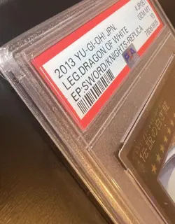 YuGiOh Legendary White Dragon PSA10 EP13 JP051 Extra Secret Rare - Image 2