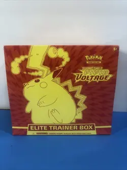 Pokemon TCG Cards Sealed Sword Shield Vivid Voltage ETB Elite Trainer Box READ - Image 1