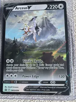 Arceus V SWSH204 SWSH: Sword & Shield Promo Cards Holo - Image 1