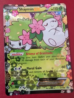 Shaymin EX XY148 Promo Holo Pokemon Card Near Mint Condition - Image 1