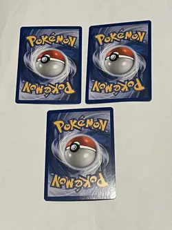 Fighting Energy Holo Promo 2000 WOTC Vintage Pokemon Card LP - Quantity of 3 - Image 2