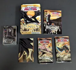 2008 Bleach BANKAI Box TCG Sealed Card Deck w 2 Packs Shonen Jump RARE PROMO TCG - Image 4