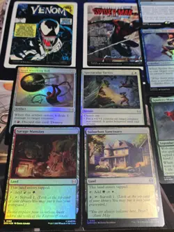 Magic The Gathering Spider Man Pre-Release 100 Cards 1 Mythic, 2 Promos, 9 Rares - Image 3