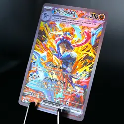 [ART CARD] Greninja EX 214/167 Holo CUSTOM MADE *READ DESCRIPTION* - Image 3