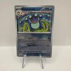 Seismitoad (Pokeball) 021/086 | Black Bolt | S&V | Pokemon Card - Image 1