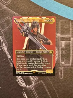 Noctis, Prince of Lucis Final Fantasy Borderless Rare - Image 1