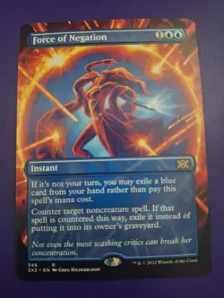 Force of Negation (Borderless) Double Masters 2022 Regular - Image 1